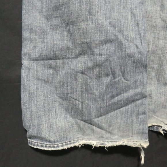 7 FOR ALL MANKIND | Bootcut | size 36 | Distressed Faded Blue Denim - Picture 15 of 16